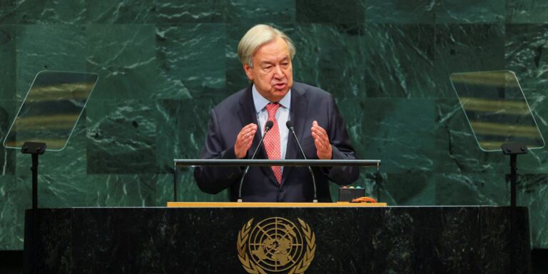 Secretário-geral da ONU alerta para avanço de guerras e riscos da IA secretario-geral-da-onu-alerta-para-avanco-de-guerras-e-riscos-da-ia