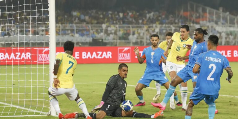 Em ritmo de treino, Brasil vence a Índia em Calcutá: 4 a 0 em-ritmo-de-treino,-brasil-vence-a-india-em-calcuta:-4-a-0